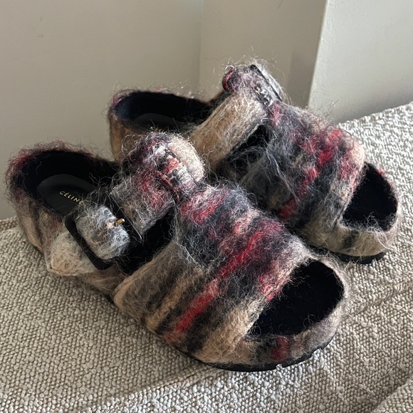 ❌SOLD❌Old Céline Mohair Slides - Picture 3 of 8